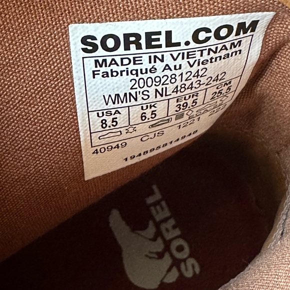 NEW! Sorel Lennox Lace Boots - Picture 4 of 5